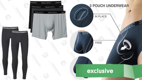 30% off David Archy Underwear, Robes, and Thermals | Amazon | Promo code BIGOFF3030% off Separatec Underwear | Amazon | Promo code BIGOFF30